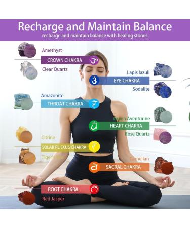 Osdue Healing Crystal Stones | Natural Colorful Heart Gemstones for Meditation & Energy Balancing - Perfect Valentine's Day Gift - Buy Online on GoSupps.com