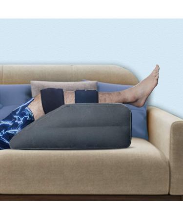 WEY&FLY Inflatable Leg Elevation Pillow - Reduce Swelling & Pain, Improve Circulation - Ideal for Sleeping & Relaxing - Buy Online on GoSupps.com