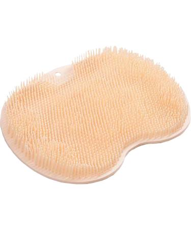 Foot Scrubber for Shower | Shower Foot Scrubber Massager Cleaner | Improves Foot Circulation Scrubs Feet Clean Non Slip with Suction Cups Cleaner Massager for Dead Skin Orange - Buy Online on GoSupps.com
