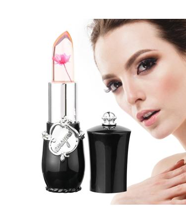 Tsuchiya Flower Lipstick - Flower Jelly Lipstick Temperature - Magic Colour Lipstick with Clear Temperature Clear pH Clear Lip Balm Long Lasting Lip Balm Tsuchiya