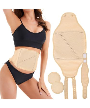 JTNero Castor Oil Pack Wrap Kit for Neck and Waist Reusable Organic Castor Oil Pack(Style 01)