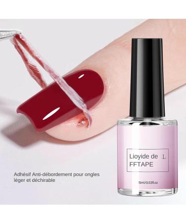 Peelable Base Coat - Peelable Gel Nail Polish - 15ml For Home Manicure Salon Daily Beauty Easy Application Quick Removal - Buy Online on GoSupps.com