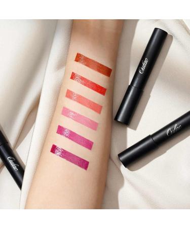 Oulac Purple Lip Gloss Lipstick - Moisturizing Tinted Lip Balm Makeup with Semi-Gloss Finish | Creamy Lip Crayon for Dry Lips | 2.48g Purple (05) M06+M07+M14 - Buy Online on GoSupps.com