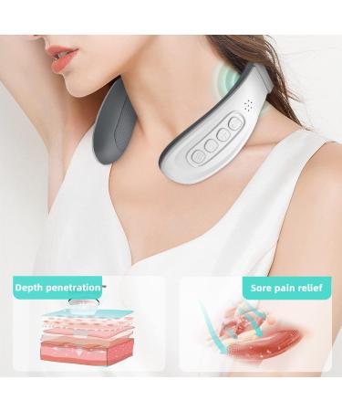 Best Neck Massage Device Electric with Heat 5 Modes 15 Intensities for Neck & Back Pain Relief - Buy Online on GoSupps.com