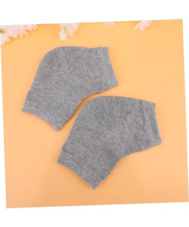 Housoutil 4 Pairs Heel Sleeves Protectors Feet Care Socks Feet Cracked Socks Spa Socks for Dry Feet Crack Heel Socks Gel Heel Sleeves Ankle Socks Moisturizing Pink Casual Socks Men and Women - Buy Online on GoSupps.com