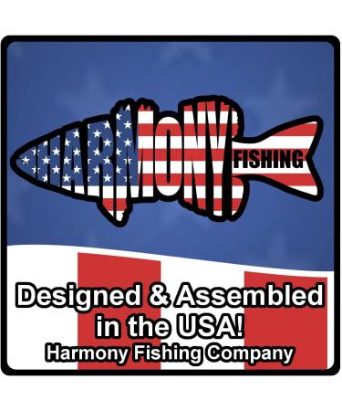 Harmony Fishing Tungsten Offset Weedless Ned Rig Jigheads 1/8oz - 5 Pack - Buy Online on GoSupps.com