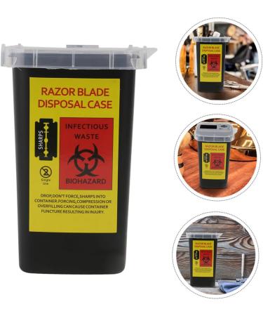 Beatifufu 2-Piece Boxing Blades Storage Box - Razor Blade Dispenser & Waste Container for Hairdressers - Buy Online on GoSupps.com