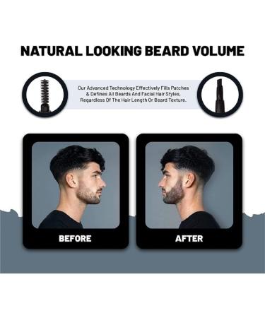 VOID Homme Beard Pencil Filler Set - Light Brown (4 Pack) | Instant Thicker Beard Pen Kit for Men - Waterproof Filling and Thickening - Buy Online on GoSupps.com