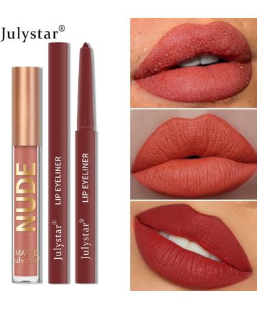  G n rique INTEROOKIE Mist Face Mouth Red Lip Line Christmas Color Makeup will not fade or stick to lip glaze cup matte lip color (04#) - Buy Online on GoSupps.com