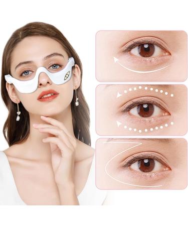 Fogari Eye Massager with Heat 6 Modes & 3 Levels for Anti-Aging Eye Care Reduces Dark Circles & Dry Eyes - Buy Online on GoSupps.com