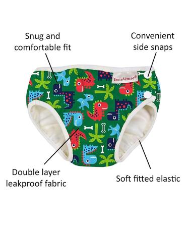 Imsevimse IMSE1096 Unisex Disposable Swim Diapers XL - Eco-Friendly Waterproof Swim Nappies for Toddlers - Buy Online on GoSupps.com