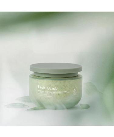 Gel douche exfoliant naturel 250 g corps mains et pieds doux et hydratant convient aux femmes claircissant taille unique vert - Buy Online on GoSupps.com