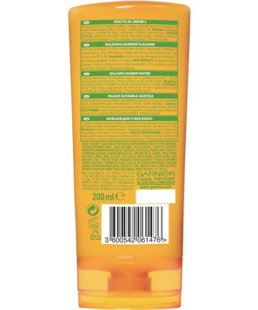 Garnier Fructis Oil Repair 3 Conditioner 200ml - Nourish & Regenerate Dry Brittle Hair - International Shipping Available - Buy Online on GoSupps.com