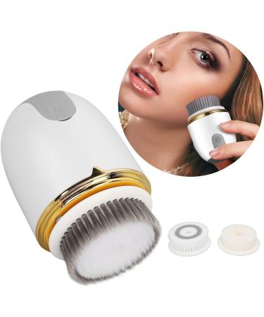 Qukaim Rechargeable Facial Cleansing Brush Electric Facial Cleanser 2-Gear Rechargeable Cleansing Brush Waterproof Exfoliating Brush Dustproof Gentle Clean - Buy Online on GoSupps.com