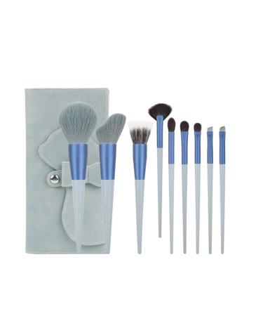 Makeup Brush 9 Makeup Brush Set Super Soft Makeup Brush Tool Soft and Delicate Easy to Use with Cosmetic Bag Brush Sets