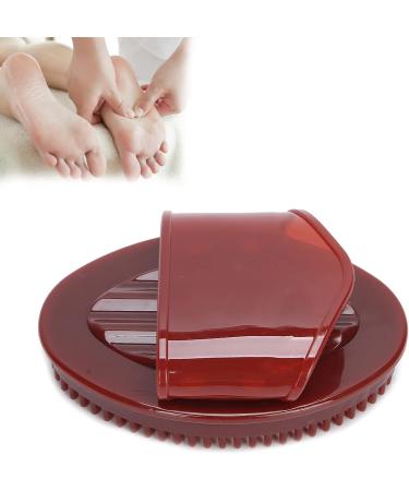 2pcs Massage Brush Set - SPA Massager for Health Care Hair Washing Scalp Shower & Essential Oils (Coffee) | International Shipping - Buy Online on GoSupps.com