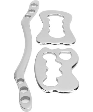 Stainless Steel Gua Sha Scraper - Reduce Muscle Soreness for Neck Shoulders Back Legs & Hands | Best Body Massage Tool - Buy Online on GoSupps.com