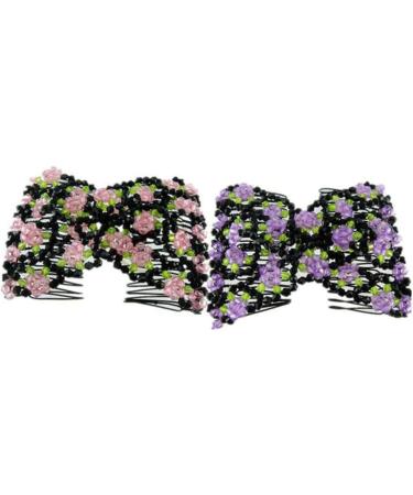 FRCOLOR Rhinestone Headpiece hair flower rhinestone hair hair slide clip bridal headpieces for bridal hair rhinestone barrettes rhinestones Rhinestone Hair Clip - Buy Online on GoSupps.com