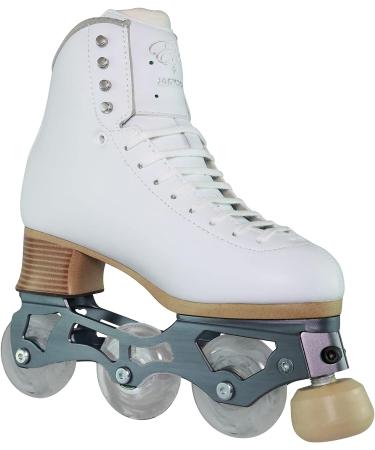 Jackson Atom Ultima Elle Women's Inline Figure Roller Skate - White, Size 5.5 - Buy Online on GoSupps.com