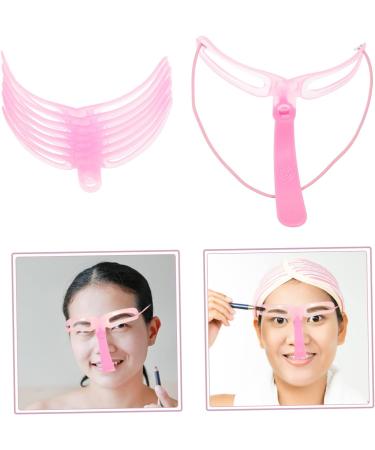 DOITOOL 15 Sets Eyebrow Aid Plastic Eyebrows Template Travel Brow Stencils Portable Four Generations - Buy Online on GoSupps.com