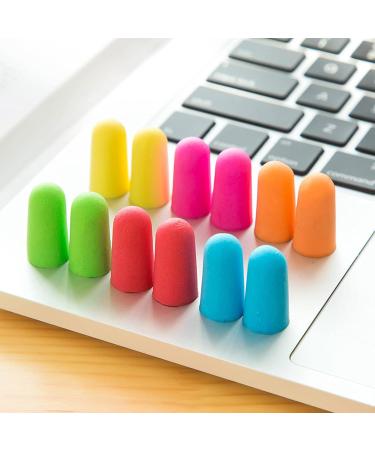 6 Pair Soft Foam Ear Plugs for Sleeping & Travel - Noise Reduction Ear Protection for Concerts Construction & Studying - Buy Online on GoSupps.com