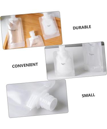 Travel-Sized Refillable Shampoo Bags - Wofashpuret 1 Set Plastic Squeeze Travel Bags for Liquids & Cosmetics (13.5x7.8cm) - Perfect for International Travel - Buy Online on GoSupps.com