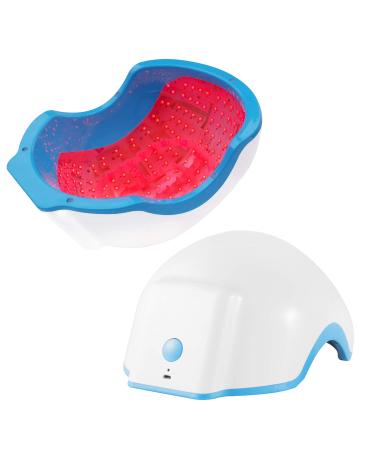 272 Laser light therapy Helm Bowka for rejuvenation clarified hair loss Balding and hair thinning for men and women stimulates hair growth dilutes the hair grows full hair grows - Buy Online on GoSupps.com