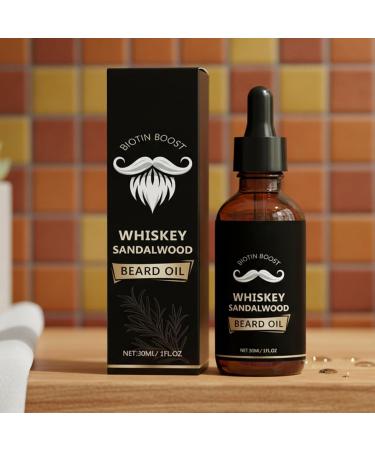 Softening Beard Oil Natural Moisturizing Oil | Oil for Facial Hair and Thick Mustaches - For Men Daily Care Morning Shower Styling Travel - Buy Online on GoSupps.com