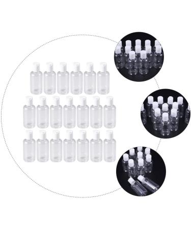 Lurrose 20-Piece Travel Bottle Set | Empty 50ml Cosmetic Bottles for Shampoo Lotion & Toiletries | Perfect for Travel & Camping - Buy Online on GoSupps.com
