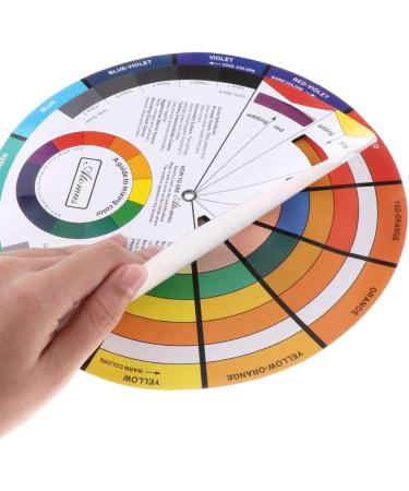 Pocket Color Wheel & Mixing Guide for Art Class & Makeup Blending | Color Mixing Tool for Artists and Students - Buy Online on GoSupps.com