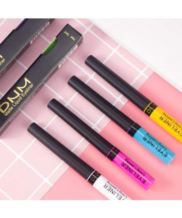 Allbestaye Waterproof Matte Color Eyeliner - Blue Purple Green White Brown | International Shipping Available - Buy Online on GoSupps.com