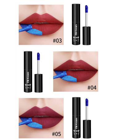 2PC Peel Off Lip Gloss Set | Long Lasting Lip Tint & Stain | Waterproof Lipstick for Women & Girls 01&03 - Buy Online on GoSupps.com