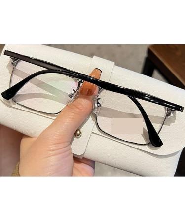 Parwana Reading Glasses for Presbyopia | Stylish Anti-UV Blue Light Blocking Readers | Flat Lighting Mirror | +150 C4 Available for Men & Women - Buy Online on GoSupps.com