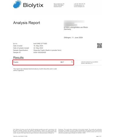 Fisetin | Qualit sup rieure test e en laboratoire avec 99 7% de puret  - Buy Online on GoSupps.com