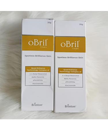 Brinton Obril Cream for Melasma & Hyperpigmentation | Enhances Skin Appearance & Even Tone | 0.70 oz. - Buy Online on GoSupps.com