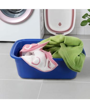 Sosody Colorful 18 Quart Rectangular Washing Basins Dish Pans Kitchen Sinks Plastic Tubs Deep Blue Deep Green White 3 Packs - Buy Online on GoSupps.com