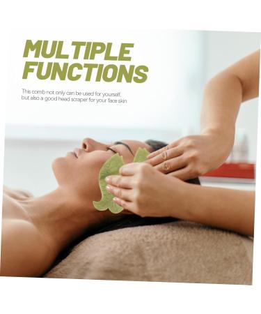 Buy Hapinary 2-Piece Jade Scalp Massage Tools Set - Portable Head Massagers for Ultimate Relaxation | International Shipping Available - Buy Online on GoSupps.com