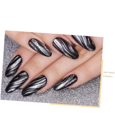 POPETPOP Nail Art Liner Nail Drawing Kit Nail Salon Kit Nail Dotting Tool Nail Builder Brush Nail Art Pen Nail Art Tool Kit Gel Kit for Nails Nail Brush Pen Flat Lip Gloss Purple medium Purple - Buy Online on GoSupps.com