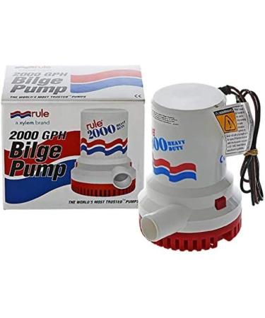 Rule Pump 2000 12V: High-Quality 12V Water Pump for Efficient Water Transfer - Buy Online on GoSupps.com