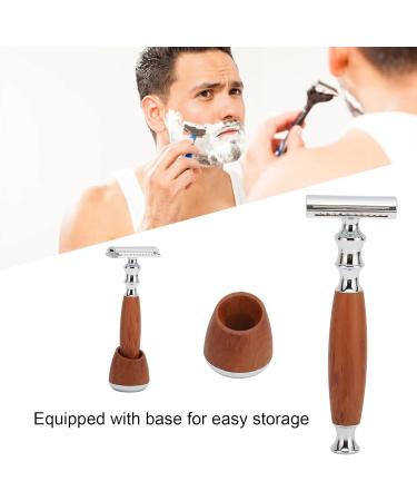 Premium Stainless Steel Safety Razor Set for Men | Double Edge Travel Razor with Etui | Perfect Grooming Solution - Buy Online on GoSupps.com