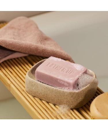 Bod.y Shop British Rose Cleansing Bar - Vegan Face & Body Cleanser for All Skin Types - 3.5oz - Refreshing & Hydrating - Buy Online on GoSupps.com