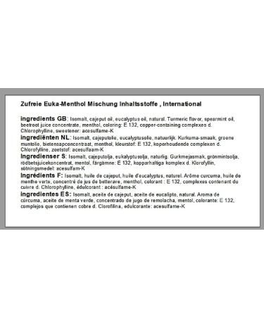 500 gr.Eucalyptus menthol candy without sugar - Buy Online on GoSupps.com