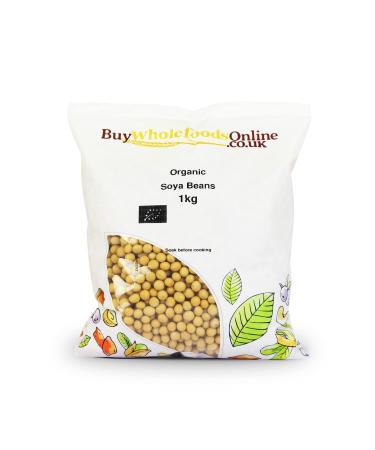 Organic Soya Beans 1kg (BWFO) 1.00 kg (Pack of 1) - Buy Online on GoSupps.com