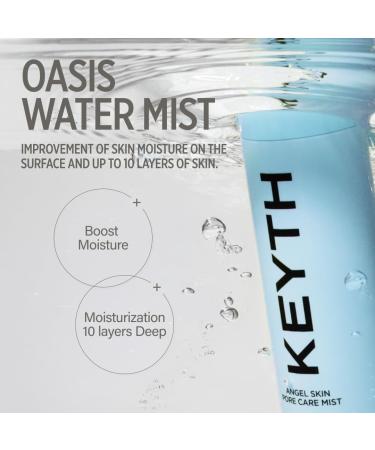 KEYTH Oasis Water Mist (150ML 5.07 FL.OZ.) / Moisturization Skin Hydration Soothing Skin Barrier Strengthening Cactus Stem Extract 14 Vitamins - Buy Online on GoSupps.com