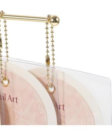 minkissy Fake Nail Paper Card 1 Set fake nail display holder iron fake nails display cards Manicure tools Autumn And Winter work card nail display cards false nails combination - Buy Online on GoSupps.com