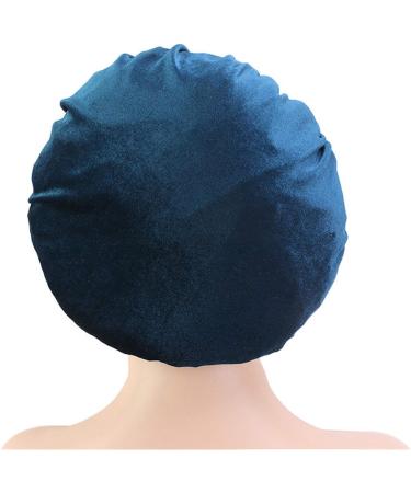 Women's Velvet Sleep Cap Set - Comfortable Night Hat for Hair Loss Turban Style - 4pcs - Buy Online on GoSupps.com