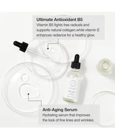 OxygenCeuticals B5 Gel Hydrating Serum with Vitamin B5 (Panthenol) Hyaluronic Acid & Adenosine Moisturizing & Anti-Wrinkle Care for Healthy Elastic Skin. 2.02 fl.oz (60ml) - Buy Online on GoSupps.com