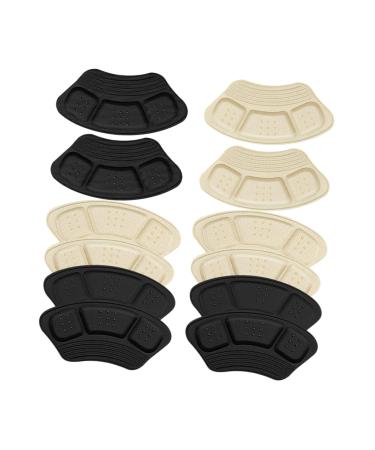 Beaupretty 6 Pairs Non-Slip Heel Stickers Comfortable Heel Liners Foot Accessories Heel Cushions for Back of Heel Convenient Heel Stickers Bag Cushion Pad Heel Protectors Floor Mat High Heel