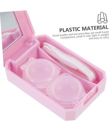 Solustrie 12 STK Contact Lens Container Set | Travel Case & Organizer | Glass Terrarium Holder with Suction Rod | International Shipping Available - Buy Online on GoSupps.com