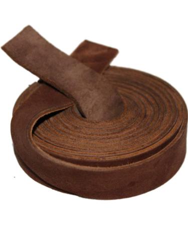TOFL Leather Strap 72 x 1 Medium Brown - 1/8 Thick, 7-8 oz | Genuine Leather - Buy Online on GoSupps.com